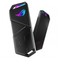 ASUS ROG STRIX ARION S500 externí M.2 NVMe SSD disk 500GB, USB 3.2, 500GB, kovový box, délka 30-80mm, AURA RGB