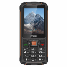 EVOLVEO StrongPhone Z6, vodotěsný odolný Dual SIM telefon, černo-oranžová EVOLVEO StrongPhone Z6, vodotěsný odolný Dual SIM telefon, černo-oranžová