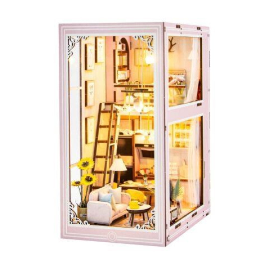 2Kids Toys 3D skládačka Zarážka na knihy Růžový mezonet