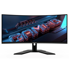 GIGABYTE LCD - 34" Gaming monitor G34WQCP, Prohnutý VA1500R, 3440x1440 WQHD, 180Hz, 4000:1, 350cd/m2, 1ms, 2xHDMI, 1xDP GIGABYTE LCD - 34" Gaming monitor G34WQCP, Prohnutý VA1500R, 3440x1440 WQHD, 180Hz, 4000:1, 350cd/m2, 1ms, 2xHDMI, 1xDP
