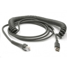 Motorola kabel pro čtečky kroucený USB 2,8m Motorola kabel pro čtečky kroucený USB 2,8m