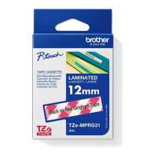 BROTHER Originální Brother TZe-MPRG31 - se vzorem červených kachliček, šířka 12 mm BROTHER Originální Brother TZe-MPRG31 - se vzorem červených kachliček, šířka 12 mm