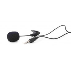 GEMBIRD mikrofon s klipsnou, MIC-C-01, černý GEMBIRD mikrofon s klipsnou, MIC-C-01, černý