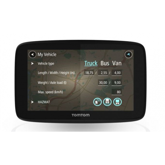 Bazar - TomTom GO PROFESSIONAL 6250 - z opravy, nový kus v náhradním balení