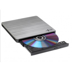 HITACHI LG - externí mechanika DVD-W/CD-RW/DVD±R/±RW/RAM GP60NS60, Slim, Silver, box+SW HITACHI LG - externí mechanika DVD-W/CD-RW/DVD±R/±RW/RAM GP60NS60, Slim, Silver, box+SW