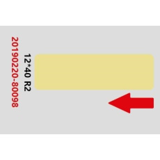 Niimbot štítky RP 12x40mm 160ks BrightYellow pro D11 a D110 Niimbot štítky RP 12x40mm 160ks BrightYellow pro D11 a D110