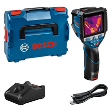 BOSCH GTC 600 C termokamera, IP54, ochrana proti nárazu, 49152 měřících bodů, akumulátor GBA 12V 2.0Ah BOSCH GTC 600 C termokamera, IP54, ochrana proti nárazu, 49152 měřících bodů, akumulátor GBA 12V 2.0Ah