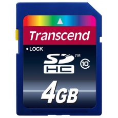 TRANSCEND SDHC karta 4GB Premium, Class 10 TRANSCEND SDHC karta 4GB Premium, Class 10