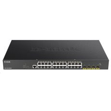D-Link DGS-1250-28XMP 28-port Gigabit Smart PoE Switch, 24x GbE PoE+, 4x SFP+, PoE 370W D-Link DGS-1250-28XMP 28-port Gigabit Smart PoE Switch, 24x GbE PoE+, 4x SFP+, PoE 370W