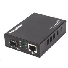 Intellinet 10GbE konvertor, 1x SFP+ slot, 1x 10GBase-T RJ45 port Intellinet 10GbE konvertor, 1x SFP+ slot, 1x 10GBase-T RJ45 port