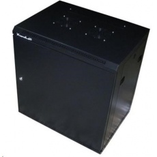 XtendLan 19" nástěnný rozvaděč 9U 600x450, nosnost 60kg, plné dveře, svařovaný,proti vykradení,černý XtendLan 19" nástěnný rozvaděč 9U 600x450, nosnost 60kg, plné dveře, svařovaný,proti vykradení,černý