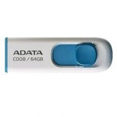 ADATA Flash Disk 64GB C008, USB 2.0 Classic, bílá ADATA Flash Disk 64GB C008, USB 2.0 Classic, bílá