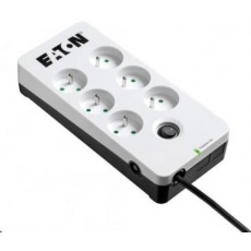 Eaton Protection Box 6 FR, přepěťová ochrana, 6 zásuvek, 1m Eaton Protection Box 6 FR, přepěťová ochrana, 6 zásuvek, 1m