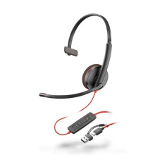 BAZAR - Poly Blackwire 3210 náhlavní souprava, USB-C/A adaptér, mono - Rozbaleno (Komplet) BAZAR - Poly Blackwire 3210 náhlavní souprava, USB-C/A adaptér, mono - Rozbaleno (Komplet)