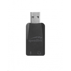 SPEED LINK zvuková karta externí VIGO USB Sound Card, černá SPEED LINK zvuková karta externí VIGO USB Sound Card, černá