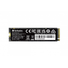 VERBATIM SSD Vi5000 Internal PCIe NVMe M.2 SSD 1TB , W 4500/ R 5000 MB/s VERBATIM SSD Vi5000 Internal PCIe NVMe M.2 SSD 1TB , W 4500/ R 5000 MB/s