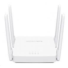 MERCUSYS AC10 WiFi5 router (AC1200, 2,4GHz/5GHz, 2x100Mb/s LAN, 1x100Mb/s WAN) MERCUSYS AC10 WiFi5 router (AC1200, 2,4GHz/5GHz, 2x100Mb/s LAN, 1x100Mb/s WAN)