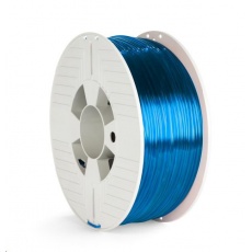 VERBATIM 3D Printer Filament PET-G 2.85mm, 123m, 1kg blue transparent VERBATIM 3D Printer Filament PET-G 2.85mm, 123m, 1kg blue transparent