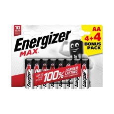 Energizer LR6/8 Max AA 4+4 zdarma Energizer LR6/8 Max AA 4+4 zdarma