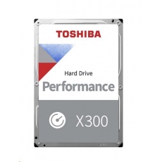 TOSHIBA HDD X300 6TB, SATA III, 7200 rpm, 128MB cache, 3,5", BULK