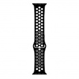 RhinoTech sportovní řemínek pro Apple Watch 42 / 44mm Černo-bílá
