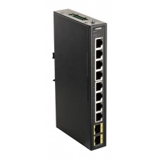 D-Link DIS-100G-10S Průmyslový Gigabit unmanaged switch, 8x GbE, 2x SFP, DIN D-Link DIS-100G-10S Průmyslový Gigabit unmanaged switch, 8x GbE, 2x SFP, DIN