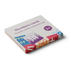 Primo Toys - tématické karty pro transparentní mapu - čísla Primo Toys - tématické karty pro transparentní mapu - čísla