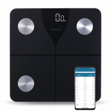 Salente SlimFit, osobní diagnostická fitness váha, Bluetooth, černá Salente SlimFit, osobní diagnostická fitness váha, Bluetooth, černá