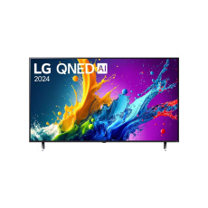 LG QNED80 43" TV, 4K Ultra HD, QNED, webOS, HDR, Bluetooth 5.1, Wi-Fi, ThinQ, AI Sound Pro LG QNED80 43" TV, 4K Ultra HD, QNED, webOS, HDR, Bluetooth 5.1, Wi-Fi, ThinQ, AI Sound Pro