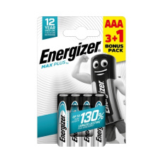 Energizer LR03/4 Max Plus AAA 3+1 zdarma Energizer LR03/4 Max Plus AAA 3+1 zdarma