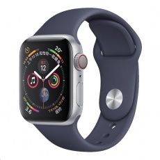 COTECi silikonový sportovní náramek pro Apple watch 42 / 44 mm půlnoční modrá COTECi silikonový sportovní náramek pro Apple watch 42 / 44 mm půlnoční modrá