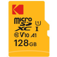 Kodak paměťová micro SD karta 128GB U1 V10 w/adapter