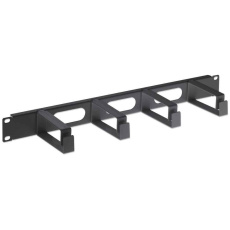 Intellinet organizér kabelů do 19" racku - 4 háčky, černý, dlouhé úchyty Intellinet organizér kabelů do 19" racku - 4 háčky, černý, dlouhé úchyty