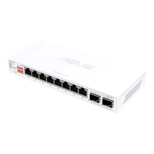 ASUS switch QG-U1080, 8x 2.5G RJ45, 2x 10G SFP+ ASUS switch QG-U1080, 8x 2.5G RJ45, 2x 10G SFP+