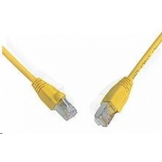 Solarix Patch kabel CAT5E SFTP PVC 0,5m žlutý snag-proof C5E-315YE-0,5MB Solarix Patch kabel CAT5E SFTP PVC 0,5m žlutý snag-proof C5E-315YE-0,5MB