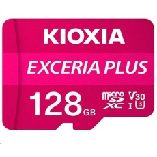 KIOXIA Exceria Plus microSD card 128GB M303, UHS-I U3 Class 10 KIOXIA Exceria Plus microSD card 128GB M303, UHS-I U3 Class 10