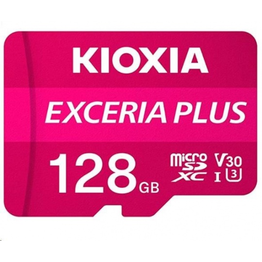 KIOXIA Exceria Plus microSD card 128GB M303, UHS-I U3 Class 10