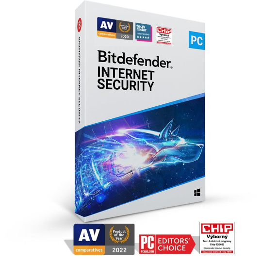 Bitdefender Internet Security - 10PC na 3 roky - elektronická licence do emailu