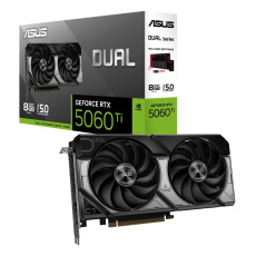 ASUS VGA NVIDIA GeForce RTX 5060 Ti DUAL 8G, 8GB GDDR7, 3xDP, 3xHDMI ASUS VGA NVIDIA GeForce RTX 5060 Ti DUAL 8G, 8GB GDDR7, 3xDP, 3xHDMI