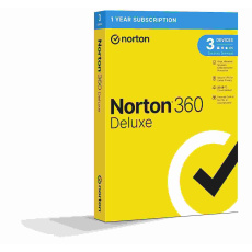 NORTON 360 DELUXE 25GB +VPN 1 uživatel pro 3 zařízení na 1 rok BOX