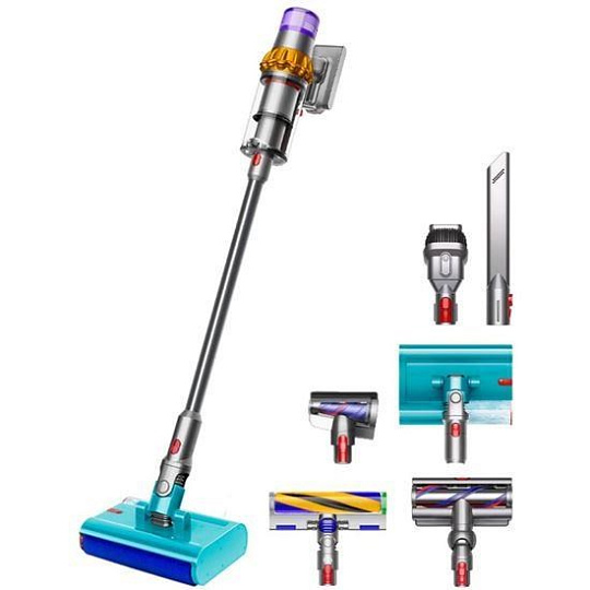 BAZAR - Dyson V15s Detect Submarine akumulátorový vysavač, tyčový, mokré vytírání, LCD displej - ROZBALENO