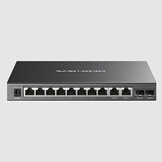 MERCUSYS switch MS112GMP (8xGbE,2xGbE,2xSFP,8xPoE+,110W,fanless) MERCUSYS switch MS112GMP (8xGbE,2xGbE,2xSFP,8xPoE+,110W,fanless)