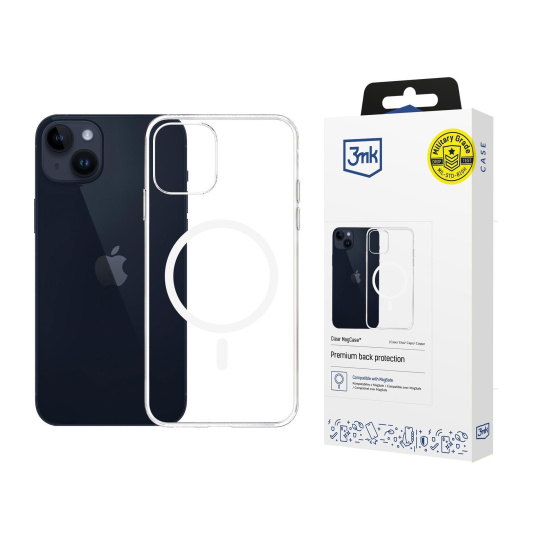 3mk ochranný kryt Clear MagCase pro Apple iPhone 14 Pro 3mk ochranný kryt Clear MagCase pro Apple iPhone 14 Pro