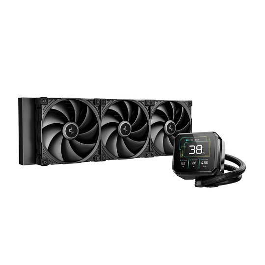 DEEPCOOL Vodní chladič SPARTACUS 420, 3x140mm, AM5, LGA1851, černá DEEPCOOL Vodní chladič SPARTACUS 420, 3x140mm, AM5, LGA1851, černá