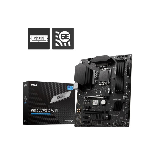 BAZAR - MSI MB Sc LGA1700 PRO Z790-S WIFI, Intel Z790, 4xDDR5, 1xDP, 1xHDMI, WI-FI - Po opravě (Bez příšlušenství)