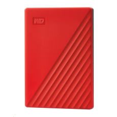 BAZAR - WD My Passport Portable 2TB, Externí HDD, USB 3.0, červená (Bez příšlušenství) BAZAR - WD My Passport Portable 2TB, Externí HDD, USB 3.0, červená (Bez příšlušenství)