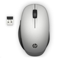HP Dual Mode Silver Mouse 300 - bluetooth myš, připojení ke dvou PC zároveň HP Dual Mode Silver Mouse 300 - bluetooth myš, připojení ke dvou PC zároveň