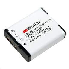 Braun akumulátor CASIO NP-130, 1100mAh Braun akumulátor CASIO NP-130, 1100mAh