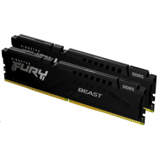 KINGSTON DIMM DDR5 64GB (Kit of 2) 5200MT/s CL40 FURY Beast Černá KINGSTON DIMM DDR5 64GB (Kit of 2) 5200MT/s CL40 FURY Beast Černá